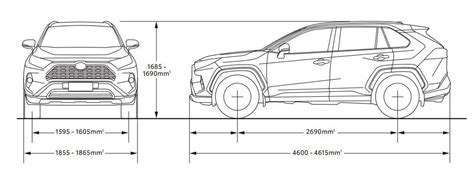 What Are The Dimensions Of The 2023 Toyota RAV4? – Auto Zonic