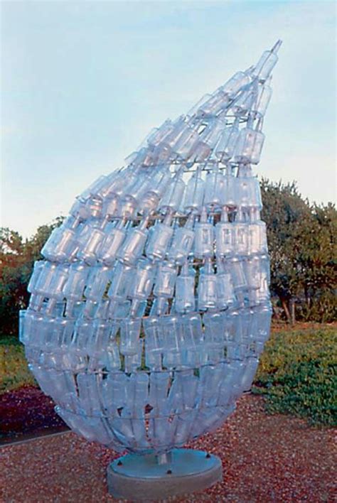 Making Sculptures With Plastic Bottles - LOVELAND SCULPTURE WALL