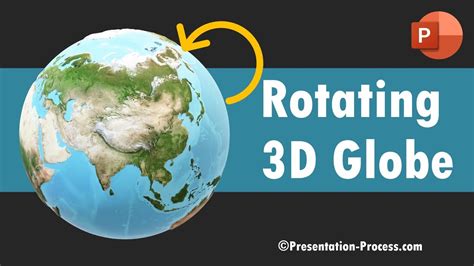 Rotating 3D World Map Animation using PowerPoint Office 365 - YouTube