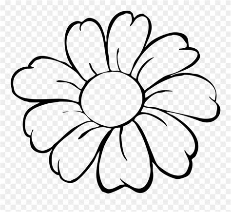 Flower Drawing Simple | Best Flower Site