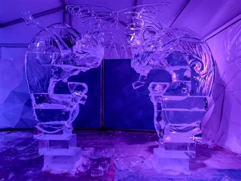 Ice Sculptures at Night - Winter in Ottawa | The Planet D