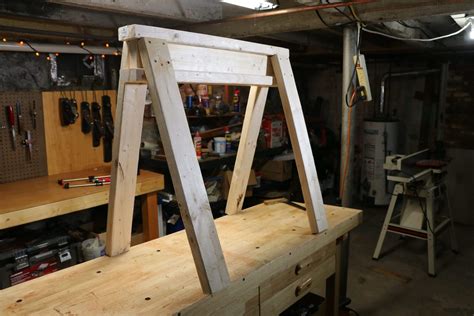 How to build easy & stackable sawhorses - Jeff's DIY Projects