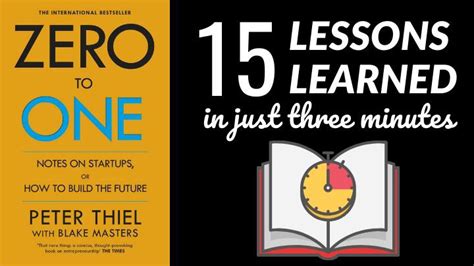 Zero to One Quick Summary: 15 Lessons Learned + PDF - BrandonGaille.com