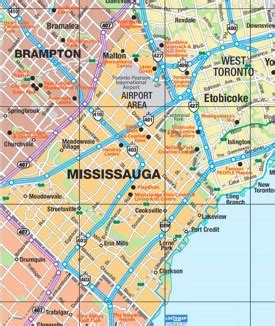 Mississauga Map | Ontario, Canada | Detailed Maps of Mississauga