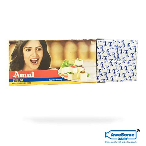 Pack Of 8 Cubes of Amul Cheese Online Low Price