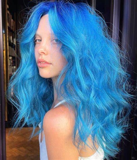 Bright Blue Hair Color Ideas