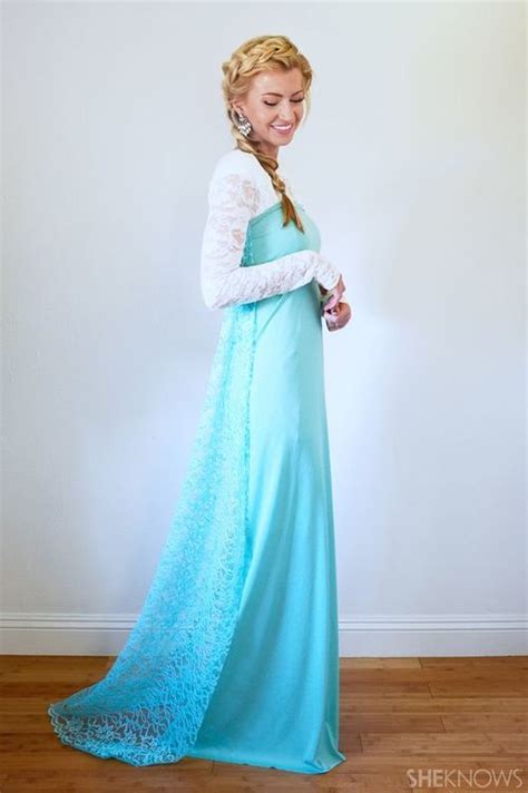 8 Tutos DIY : Elsa Reine des Neiges (adulte) | Diy princess costume, Diy disney princess costume ...