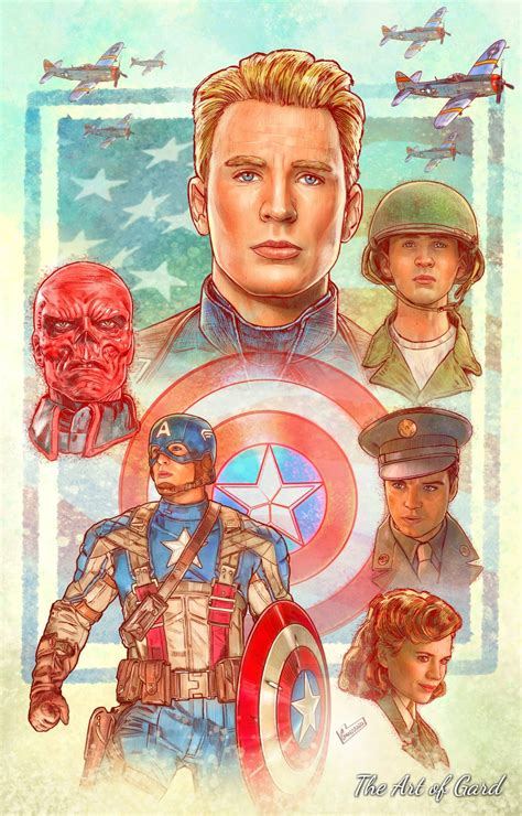 Captain America The First Avenger 11X17 Art Print