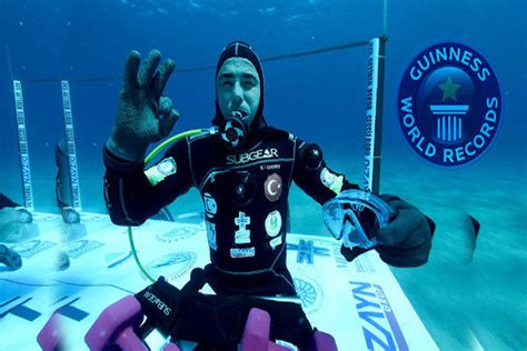 The best diving records in the world - Limits under water