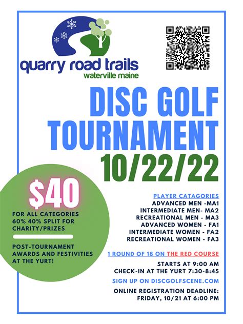 Friends of Quarry Road Disc Golf Tournament — Quarry Road Trails