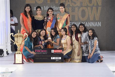 St teresa's college, Kochi 1st prize winner Seematti Ensemble 2014 - Designers competition for ...