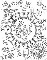 Desenhos De Signos Do Zodíaco Para Colorir sketch template