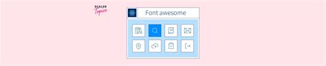 Font Awesome in React - Scaler Topics