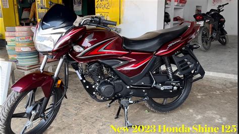 New 2023 Honda Shine 125 Bs6 Review!! On Road Price Mileage Feature ...