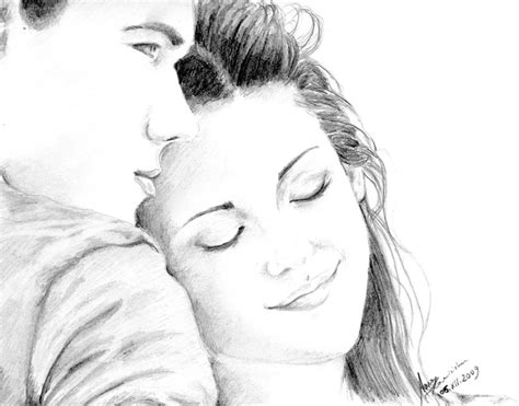 Jacob and Bella by SaraJoann on DeviantArt