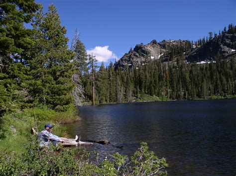 Our views of Northern California: Taylor Lake, Plumas County, California