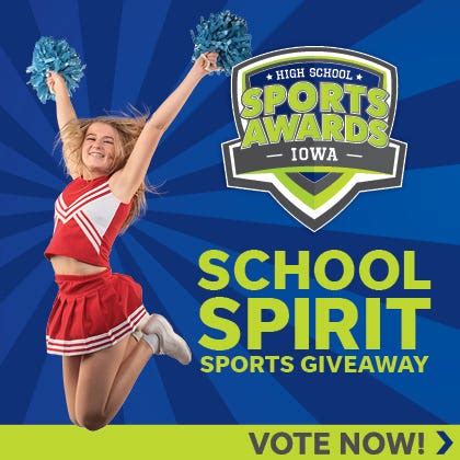 Iowa High School Sports Awards: Win $1,000 for your school