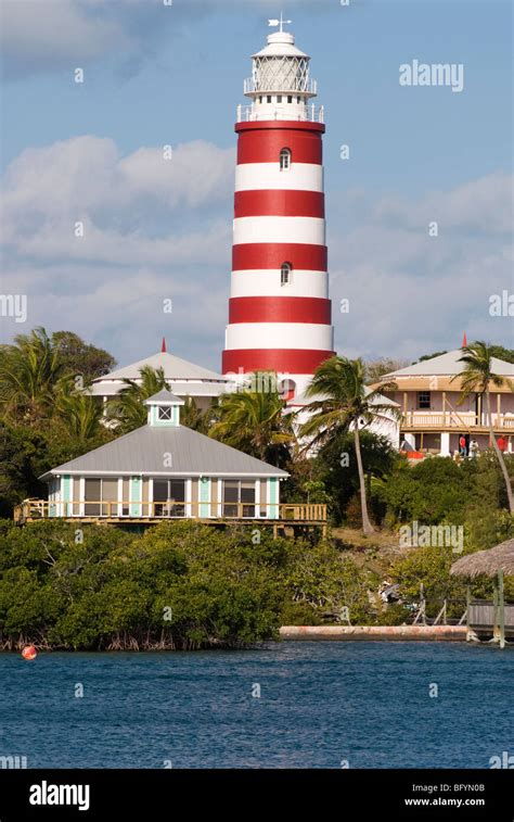 Hope Town Lighthouse, Hope Town, Abaco, Bahamas Stock Photo - Alamy