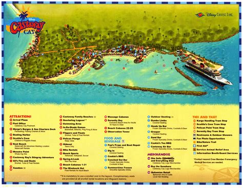 Castaway Cay Information • The Disney Cruise Line Blog