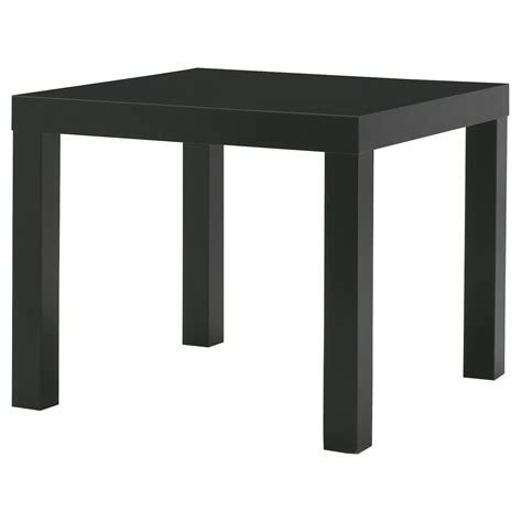 LACK Side table - black - IKEA