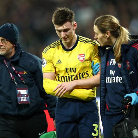 Arsenal's Kieran Tierney Suffers Shoulder Injury; Sead Kolasinac ...