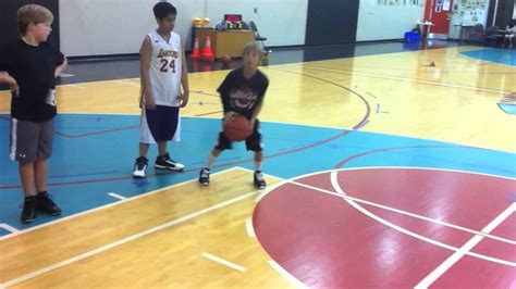 DRIVE Basketball Youth Drills: 1 on 1 Moves Facing - Reverse Pivot, Jab Series - YouTube