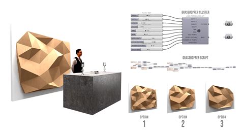 Parametric Random Triangulated Wall Art | David Copete