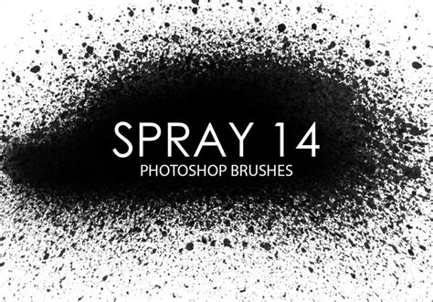 Free Spray Photoshop Brushes 12 - Grunge Photoshop Brushes | BrushLovers.com