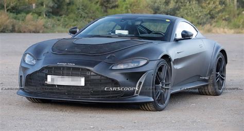 The New Aston Martin V12 Vantage Looks Very Mean And Very Wide | Carscoops