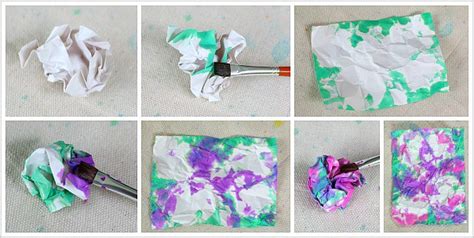 Crumpled Paper Art for Kids Inspired by Ish - Buggy and Buddy