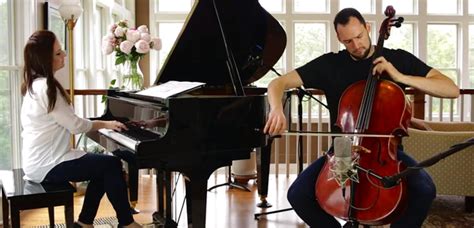 This cello and piano duo are basically turning pop songs into Romantic ...