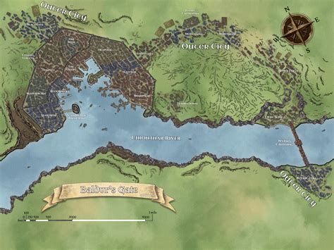 [Artwork] Baldur's Gate city map! - Larian Studios forums