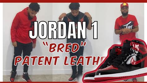 HOW TO STYLE JORDAN 1 BRED PATENT LEATHER ( Review + outfit ideas) - YouTube