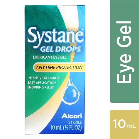 SYSTANE Anytime Protection Lubricating Gel Eye Drops for Dry Eyes ...