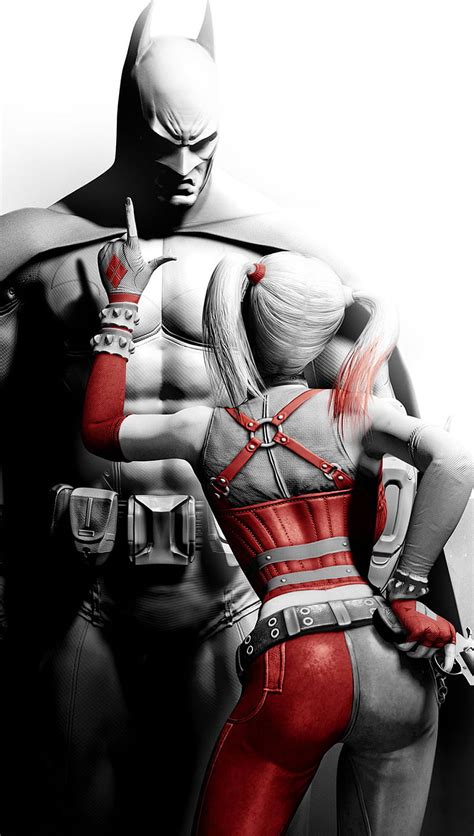 Batman Harley Quinn, gsfg, HD phone wallpaper | Peakpx