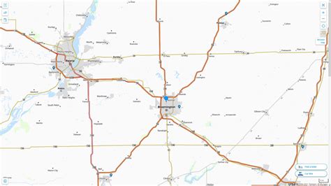 Normal, Illinois Map