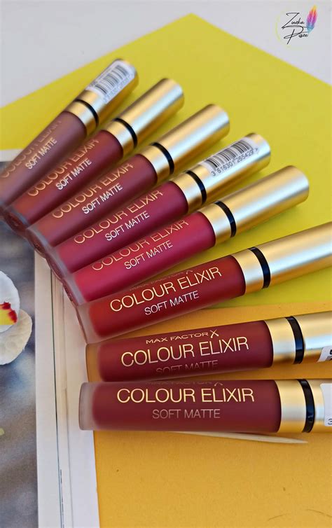 Max Factor Colour Elixir Soft Matte - długotrwała szminka w płynie