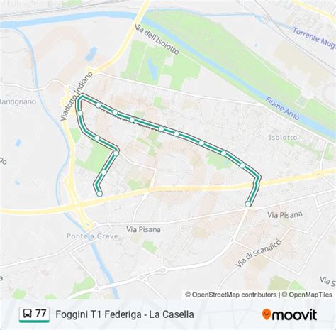 77 Route: Schedules, Stops & Maps - Foggini Baccio Da Montelupo (Updated)