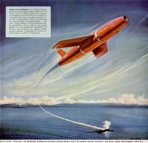 1953 - the first guided missiles were made