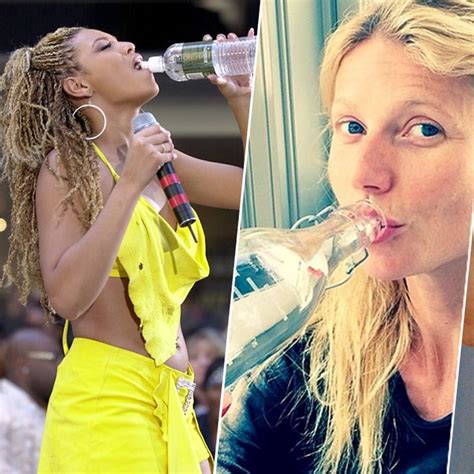 33 Celebrities on Drinking Water | Celebrities, Drinking water, Drinking