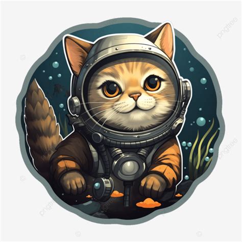 Cat With Space Suit, Cat, Space Suit, Cat T Shirt Design PNG Transparent Image and Clipart for ...