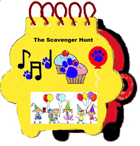 56 Blue's Clues Scavenger Hunt