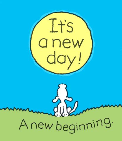 Let'S Begin Again New Day GIF by Chippy the dog - Find & Share on GIPHY