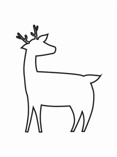 4 Free Reindeer Templates | Journey to SAHM