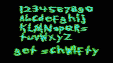 Rick And Morty Font Free Download - Fonts Tera