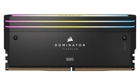 CORSAIR: Introducing the new DOMINATOR TITANIUM DDR5