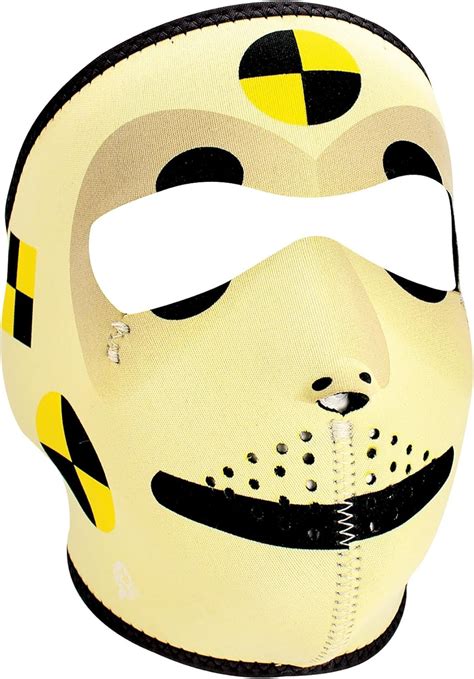 Zanheadgear Neoprene Face Mask (Crash Test Dummy): Amazon.co.uk: Car & Motorbike