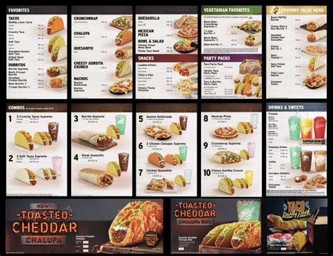 Taco Bell New Items June 2024 Menu - Vida Allyson