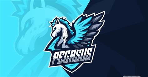 Pegasus Logo Design Template, Graphic Templates - Envato Elements