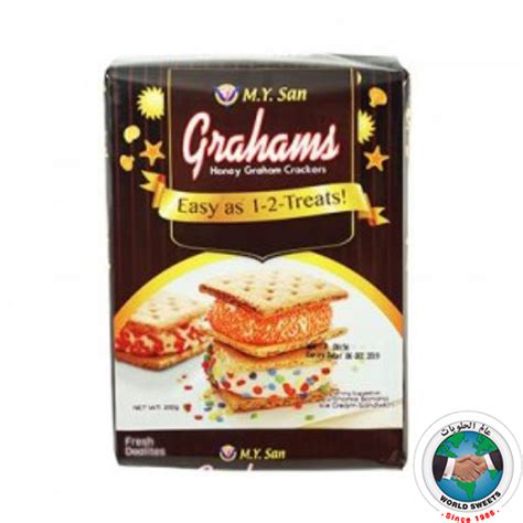 GRAHAM CRACKERS BISCUIT 200 GM – World Sweets Central Marketing